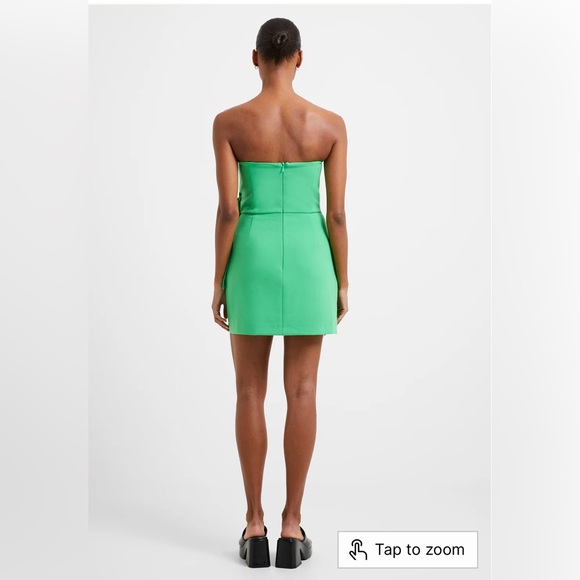 French Connection Whisper Strapless Bow Dress - Picture 2 of 5